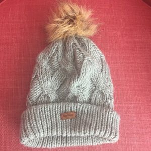 barbour womens ashridge beanie hat